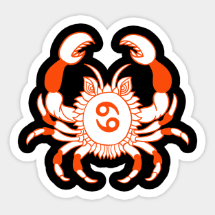 Cancer Zodiac Sign - Astrology Sticker